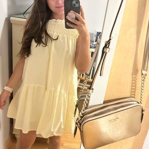 Yellow Altard State mid yellow dress medium